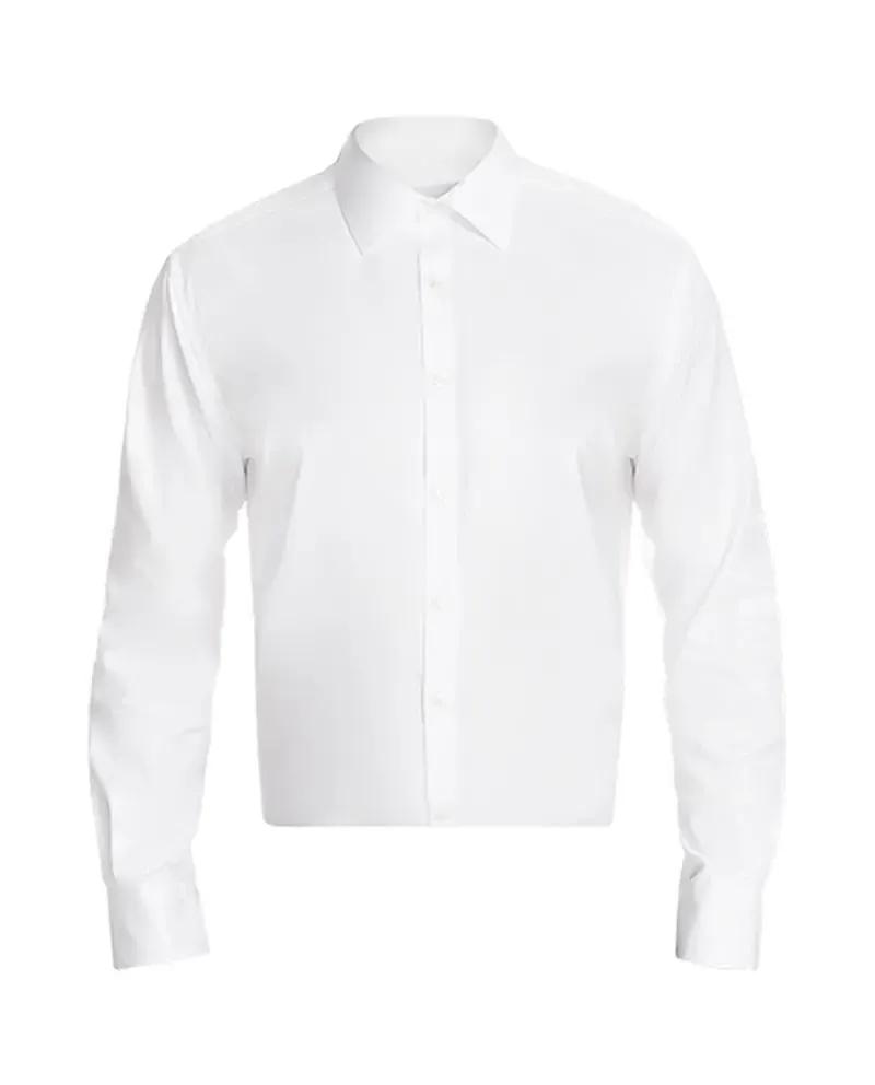 NNT Corporate Wear White / 37 NNT Long Sleeve Shirt CATJ4B